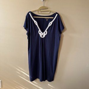 Lilly Pulitzer Brewster T-Shirt Dress Navy